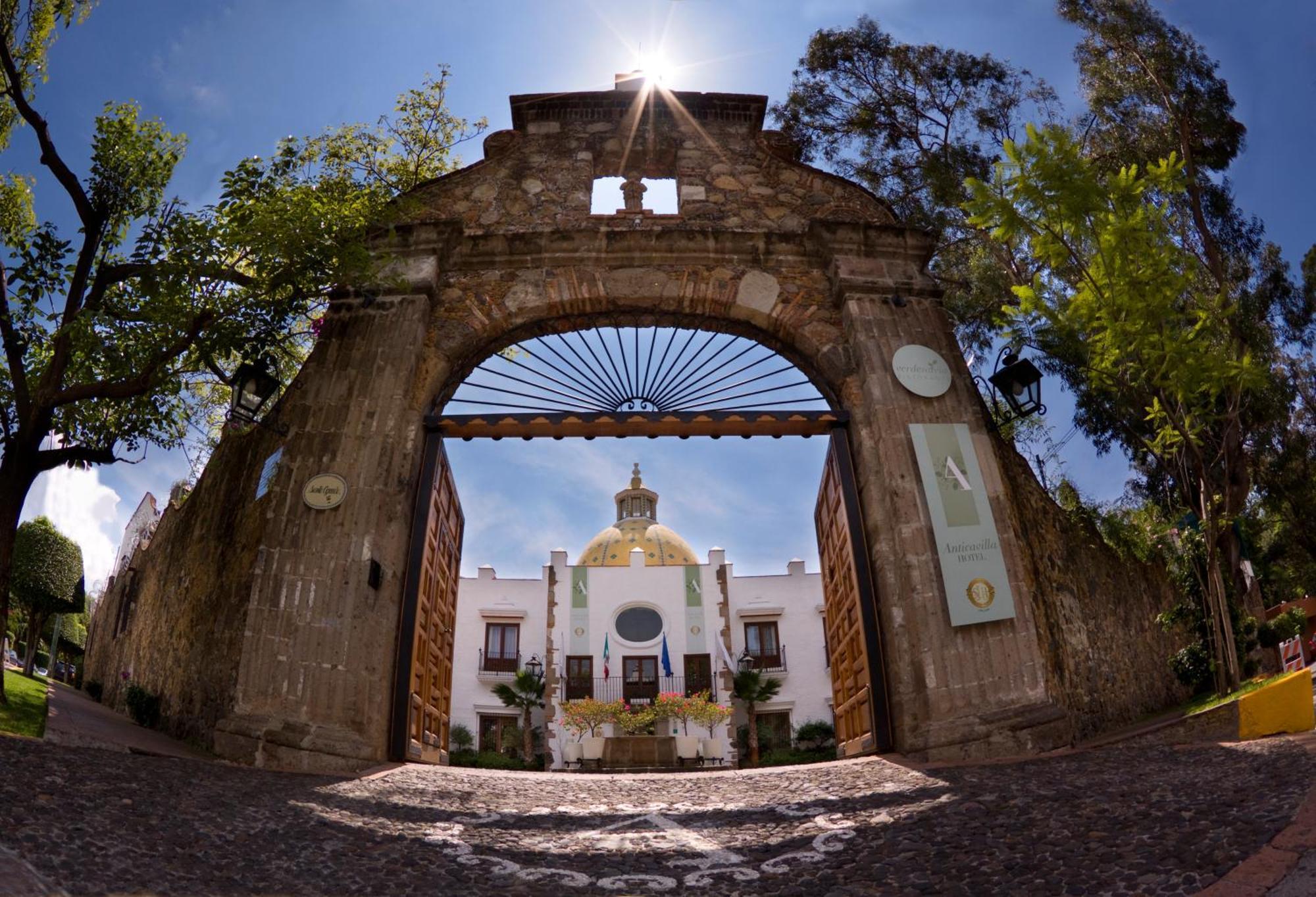 Anticavilla Hotel Restaurante & Spa (Adults Only) Cuernavaca Bagian luar foto