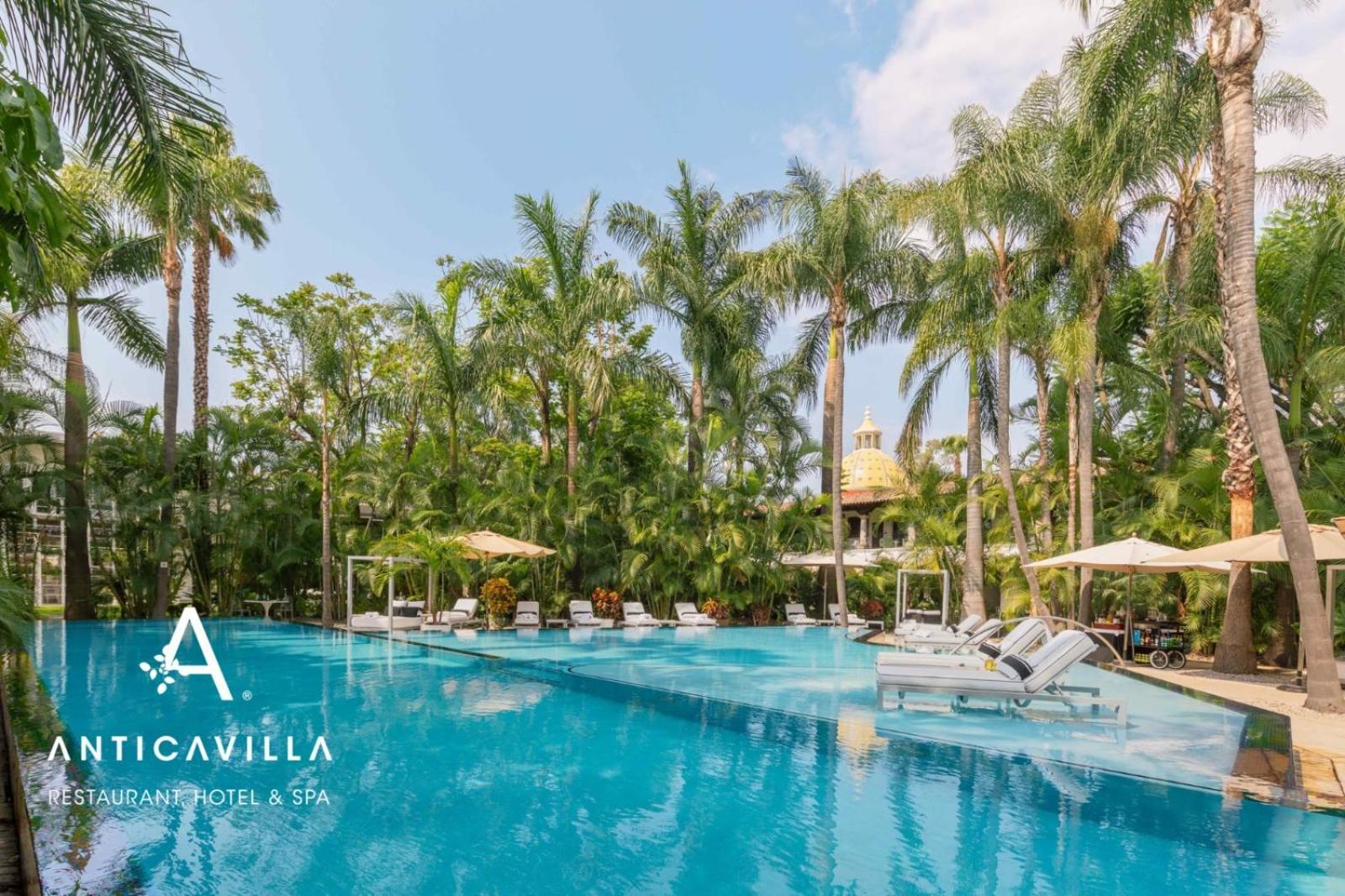 Anticavilla Hotel Restaurante & Spa (Adults Only) Cuernavaca Bagian luar foto