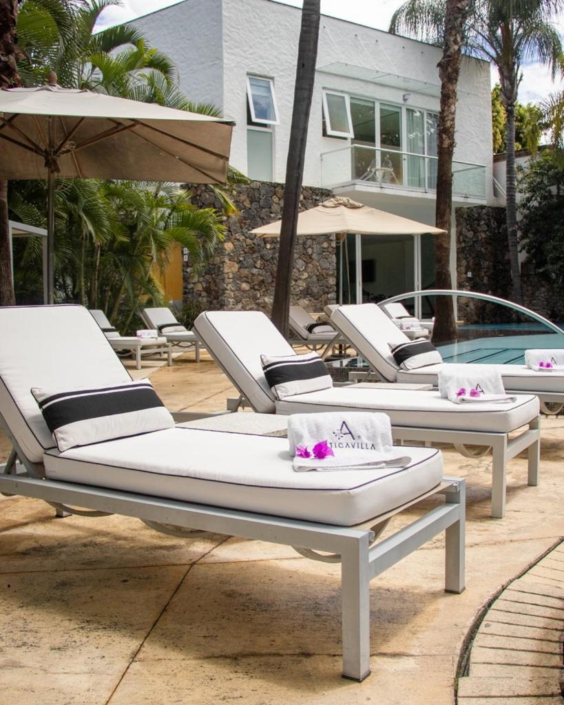 Anticavilla Hotel Restaurante & Spa (Adults Only) Cuernavaca Bagian luar foto